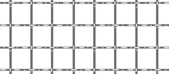 одиночная промежуточная ячеистая сеть волнистой проволки 3Mesh для вибрировать, архитектура, декоративная